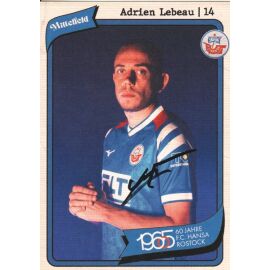 Autogramm Fussball | Hansa Rostock | 2025 | Adrien LEBEAU