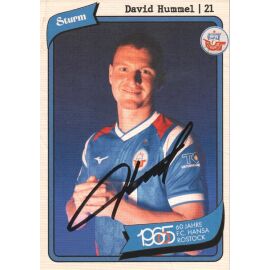 Autogramm Fussball | Hansa Rostock | 2025 | David HUMMEL