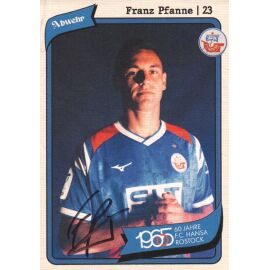 Autogramm Fussball | Hansa Rostock | 2025 | Franz PFANNE
