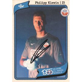 Autogramm Fussball | Hansa Rostock | 2025 | Philipp KLEWIN