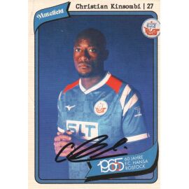 Autogramm Fussball | Hansa Rostock | 2025 | Christian KINSOMBI