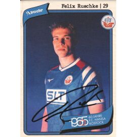 Autogramm Fussball | Hansa Rostock | 2025 | Felix RUSCHKE