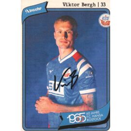 Autogramm Fussball | Hansa Rostock | 2025 | Viktor BERGH