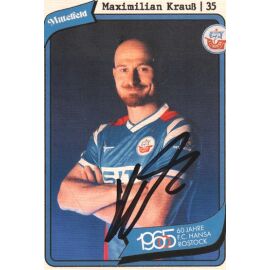Autogramm Fussball | Hansa Rostock | 2025 | Maximilian KRAUSS