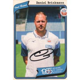 Autogramm Fussball | Hansa Rostock | 2025 | Daniel BRINKMANN