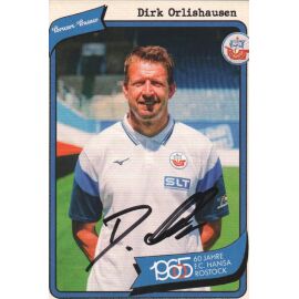 Autogramm Fussball | Hansa Rostock | 2025 | Dirk ORLISHAUSEN