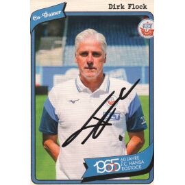 Autogramm Fussball | Hansa Rostock | 2025 | Dirk FLOCK
