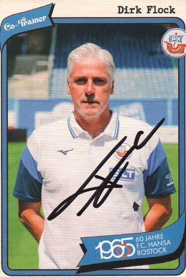Autogramm Fussball | Hansa Rostock | 2025 | Dirk FLOCK