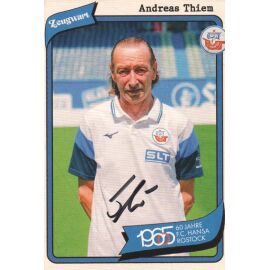 Autogramm Fussball | Hansa Rostock | 2025 | Andreas THIEM