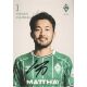 Autogramm Fussball | SV Werder Bremen | 2025 | Yukinari...