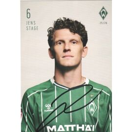 Autogramm Fussball | SV Werder Bremen | 2025 | Jens STAGE