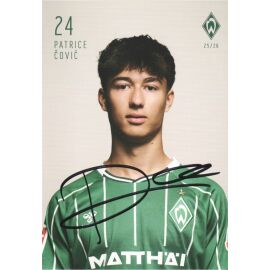 Autogramm Fussball | SV Werder Bremen | 2025 | Patrice COVIC