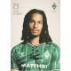 Autogramm Fussball | SV Werder Bremen | 2025 | Isaac SCHMIDT