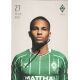 Autogramm Fussball | SV Werder Bremen | 2025 | Felix AGU