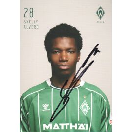 Autogramm Fussball | SV Werder Bremen | 2025 | Skelly ALVERO