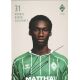 Autogramm Fussball | SV Werder Bremen | 2025 | Abdoul...