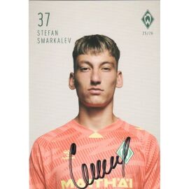 Autogramm Fussball | SV Werder Bremen | 2025 | Stefan SMARKALEV