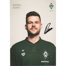 Autogramm Fussball | SV Werder Bremen | 2025 | Raphael DUARTE