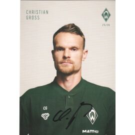 Autogramm Fussball | SV Werder Bremen | 2025 | Christian GROSS