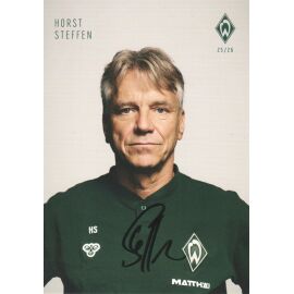 Autogramm Fussball | SV Werder Bremen | 2025 | Horst STEFFEN