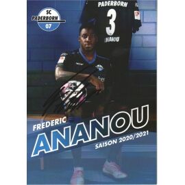 Autogramm Fussball | SC Paderborn 07 | 2020 | Frederic ANANOU