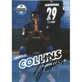 Autogramm Fussball | SC Paderborn 07 | 2020 | Jamilu COLLINS