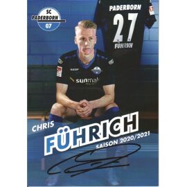 Autogramm Fussball | SC Paderborn 07 | 2020 | Chris FÜHRICH