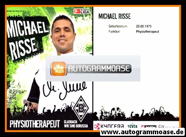 Autogramm Fussball | Borussia M&ouml;nchengladbach | 2006 | Michael RISSE