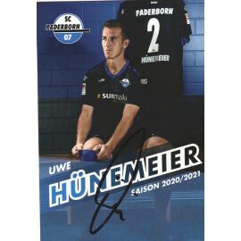 Autogramm Fussball | SC Paderborn 07 | 2020 | Uwe HÜNEMEIER