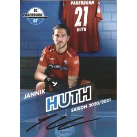 Autogramm Fussball | SC Paderborn 07 | 2020 | Jannik HUTH