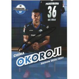 Autogramm Fussball | SC Paderborn 07 | 2020 | Chima OKOROJI