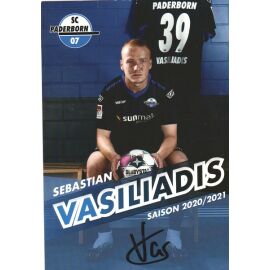 Autogramm Fussball | SC Paderborn 07 | 2020 | Sebastian VASILIADIS