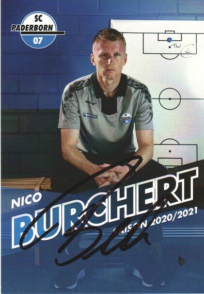 Autogramm Fussball | SC Paderborn 07 | 2020 | Nico BURCHERT