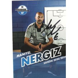 Autogramm Fussball | SC Paderborn 07 | 2020 | Maniyel NERGIZ