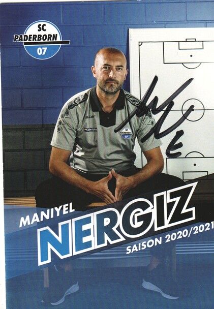 Autogramm Fussball | SC Paderborn 07 | 2020 | Maniyel NERGIZ