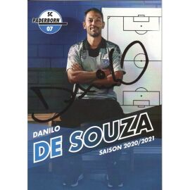 Autogramm Fussball | SC Paderborn 07 | 2020 | Danilo DE SOUZA