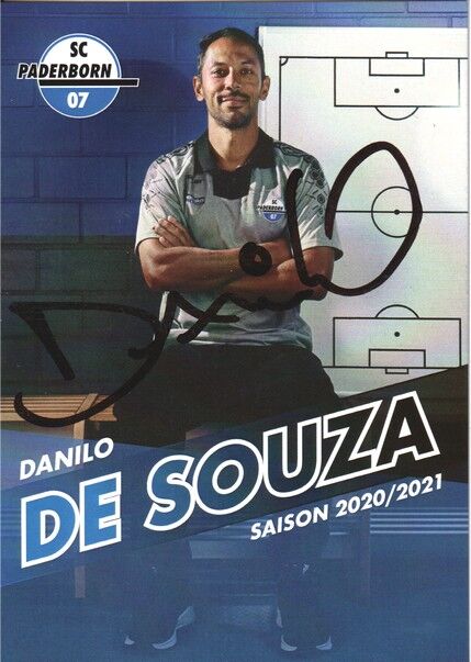 Autogramm Fussball | SC Paderborn 07 | 2020 | Danilo DE SOUZA