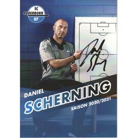 Autogramm Fussball | SC Paderborn 07 | 2020 | Daniel SCHERNING
