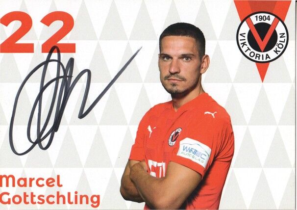 Autogramm Fussball | Viktoria Köln | 2020 | Marcel GOTTSCHLING