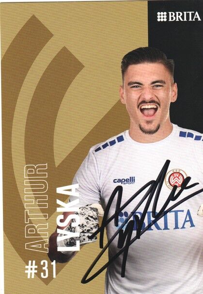 Autogramm Fussball | SV Wehen Wiesbaden | 2022 | Arthur LYSKA