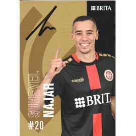Autogramm Fussball | SV Wehen Wiesbaden | 2022 | Suheyel NAJAR