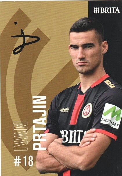 Autogramm Fussball | SV Wehen Wiesbaden | 2022 | Ivan PRTAJIN