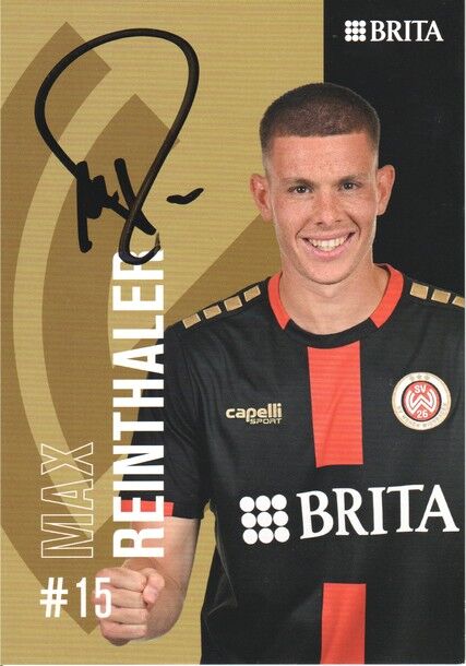 Autogramm Fussball | SV Wehen Wiesbaden | 2022 | Max REINTHALER