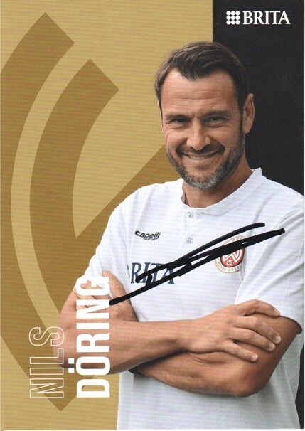 Autogramm Fussball | SV Wehen Wiesbaden | 2022 | Nils DÖRING