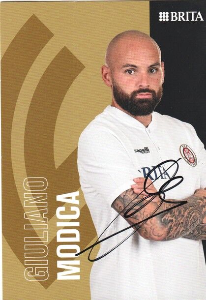 Autogramm Fussball | SV Wehen Wiesbaden | 2022 | Giuliano MODICA