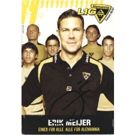 Autogramm Fussball | Alemannia Aachen | 2006 | Erik MEIJER