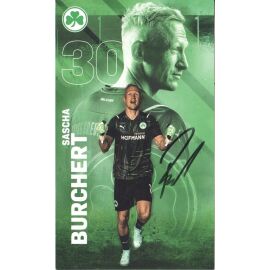 Autogramm Fussball | SpVgg Greuther Fürth | 2021 | Sascha BURCHERT