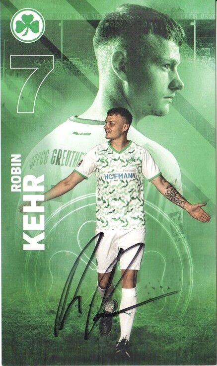 Autogramm Fussball | SpVgg Greuther Fürth | 2021 | Robin KEHR