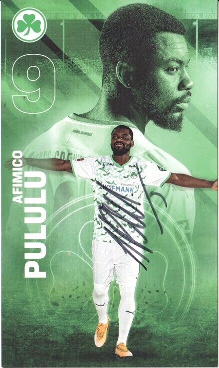 Autogramm Fussball | SpVgg Greuther Fürth | 2021 | Afimico PULULU