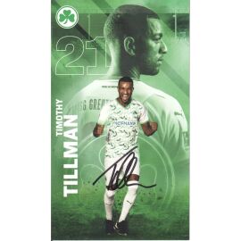 Autogramm Fussball | SpVgg Greuther Fürth | 2021 | Timothy TILLMAN